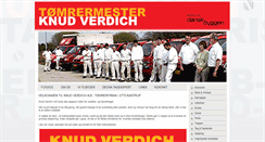 Desktop Screenshot of knudverdich.dk